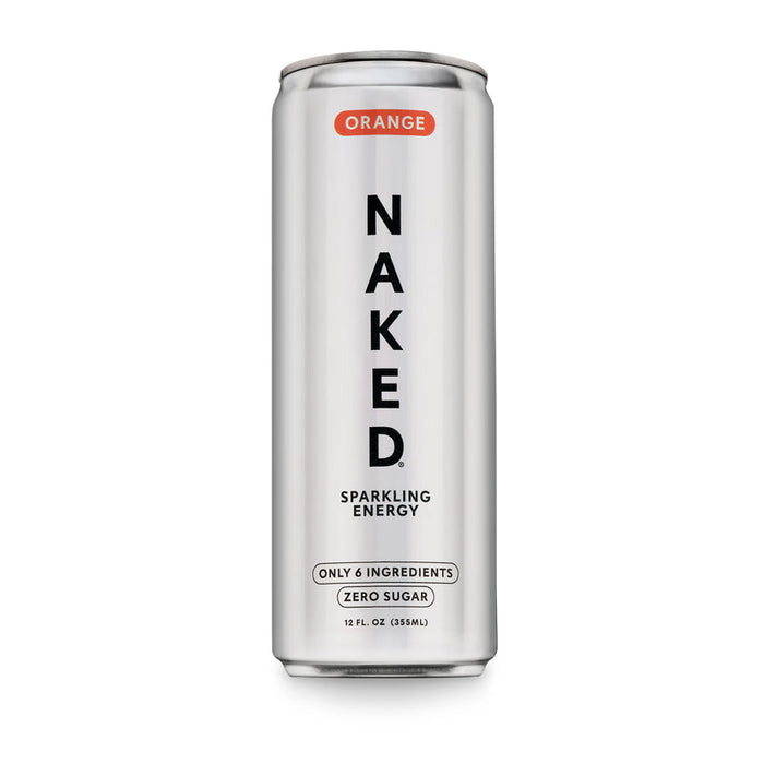 Orange Naked Sparkling Energy - Orange