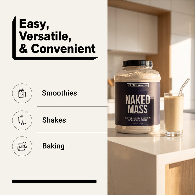 Vanilla Mass Gainer Protein Supplement - Vanilla