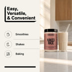 Organic Brown Rice Protein Powder 1lb - Unflavored 1LB