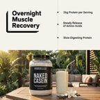 Vanilla Casein Protein Powder - Vanilla