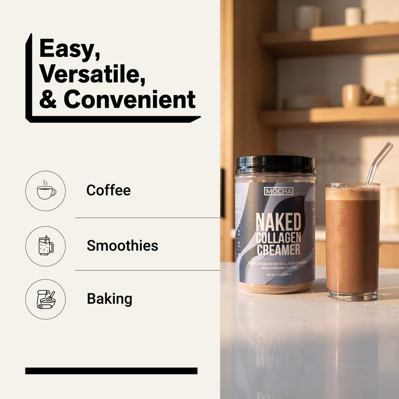 Mocha Coffee Creamer - Mocha Collagen Creamer