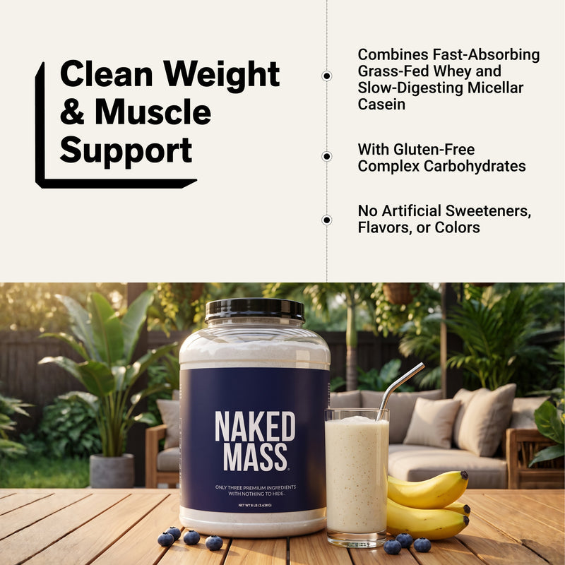 Mass Gainer Protein Supplement - Unflavored