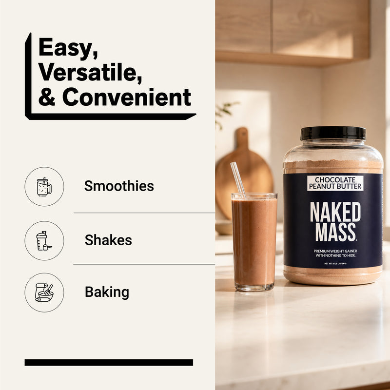 Chocolate Peanut Butter Mass Gainer Protein Supplement - Chocolate PB