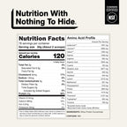 Grass Fed Whey Protein Powder - Unflavored