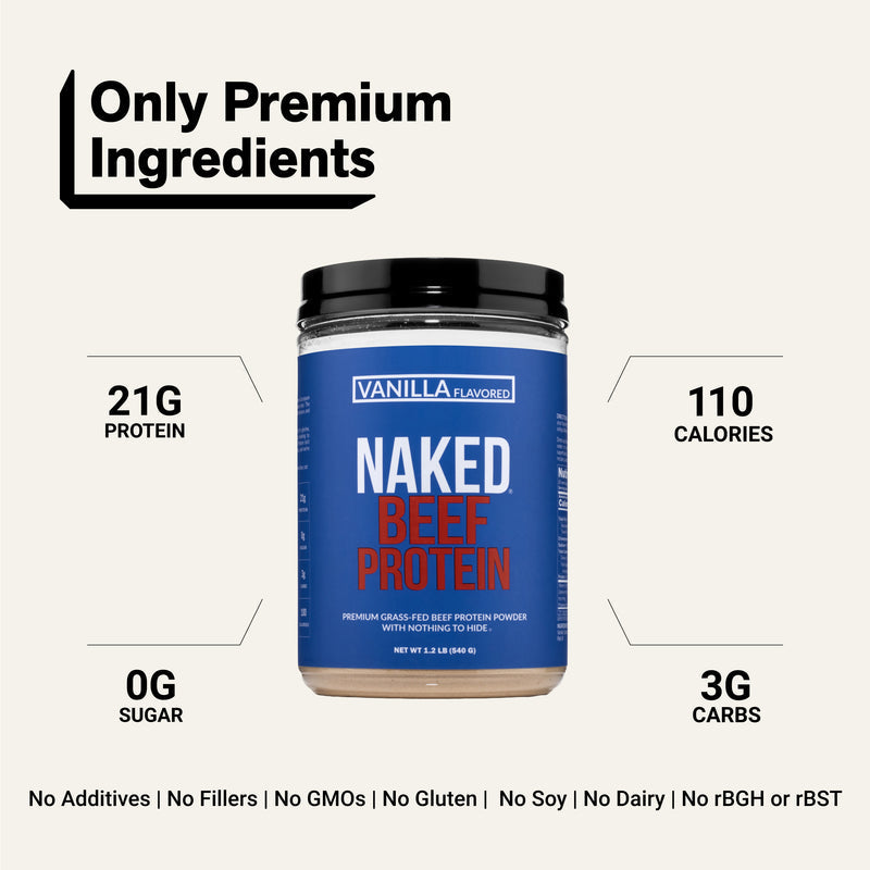 Vanilla Beef Protein Powder - Vanilla
