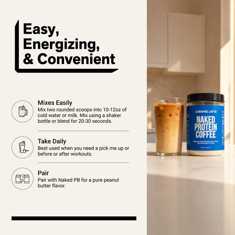 Caramel Latte Protein Iced Coffee - Caramel Latte