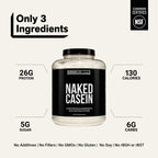 Vanilla Casein Protein Powder - Vanilla