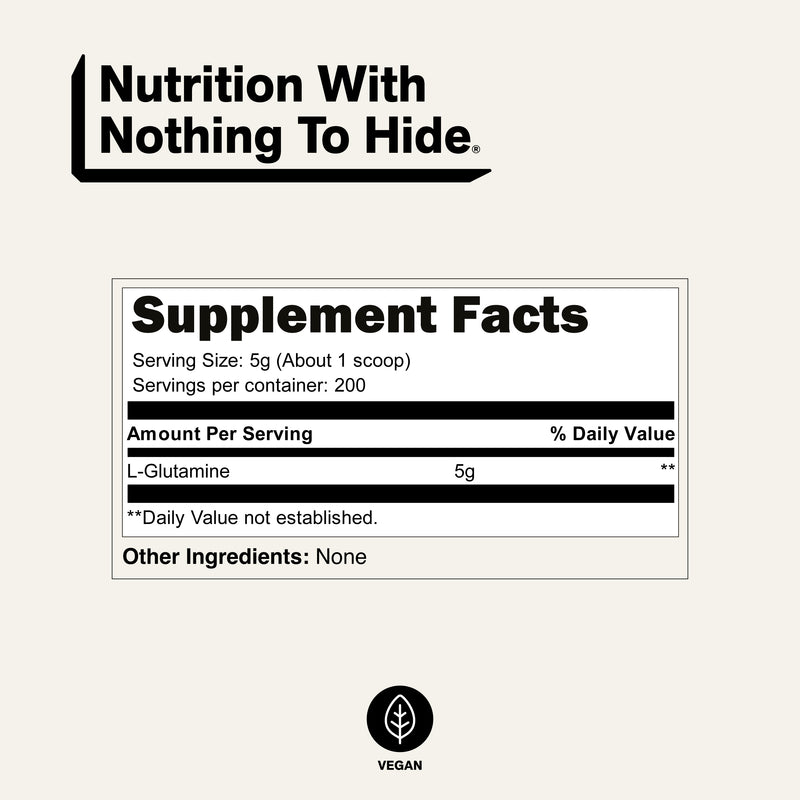 Glutamine - 2.2LB