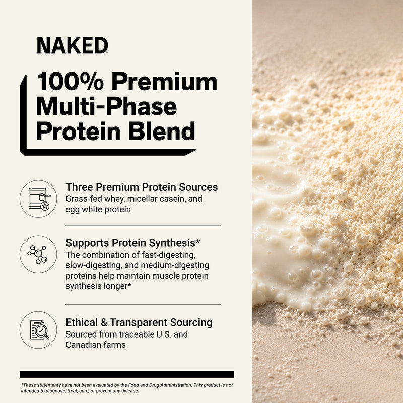 Protein Powder Blend - 3LB Egg Whey & Casein Protein Blend - 3LB