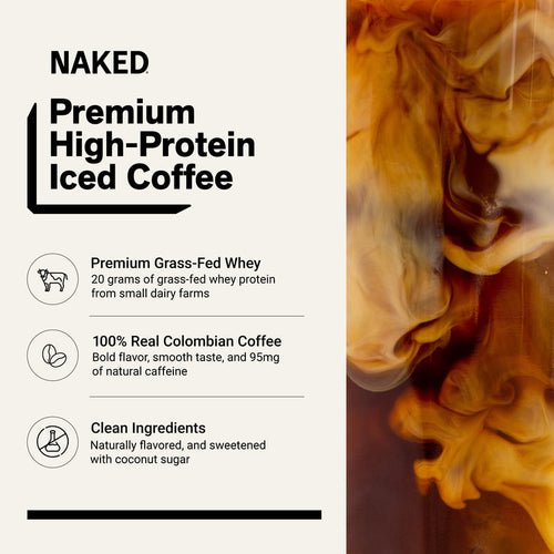 Caramel Latte Protein Iced Coffee - Caramel Latte