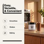 Chocolate Whey Protein Powder 1lb - Chocolate