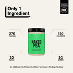 Pea Protein Powder 1lb - Unflavored