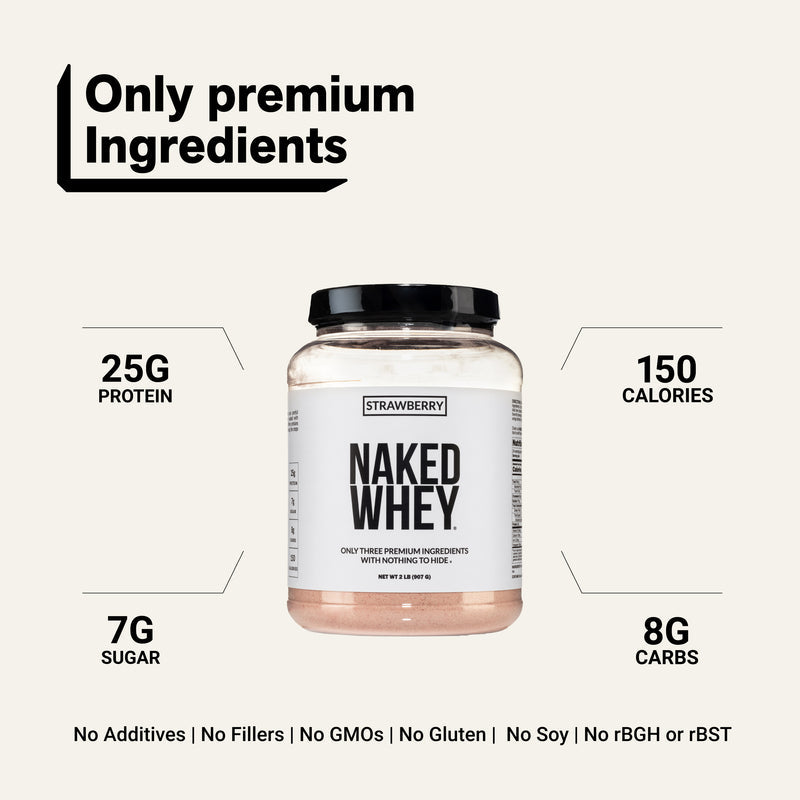 Strawberry Whey Protein Powder - Strawberry