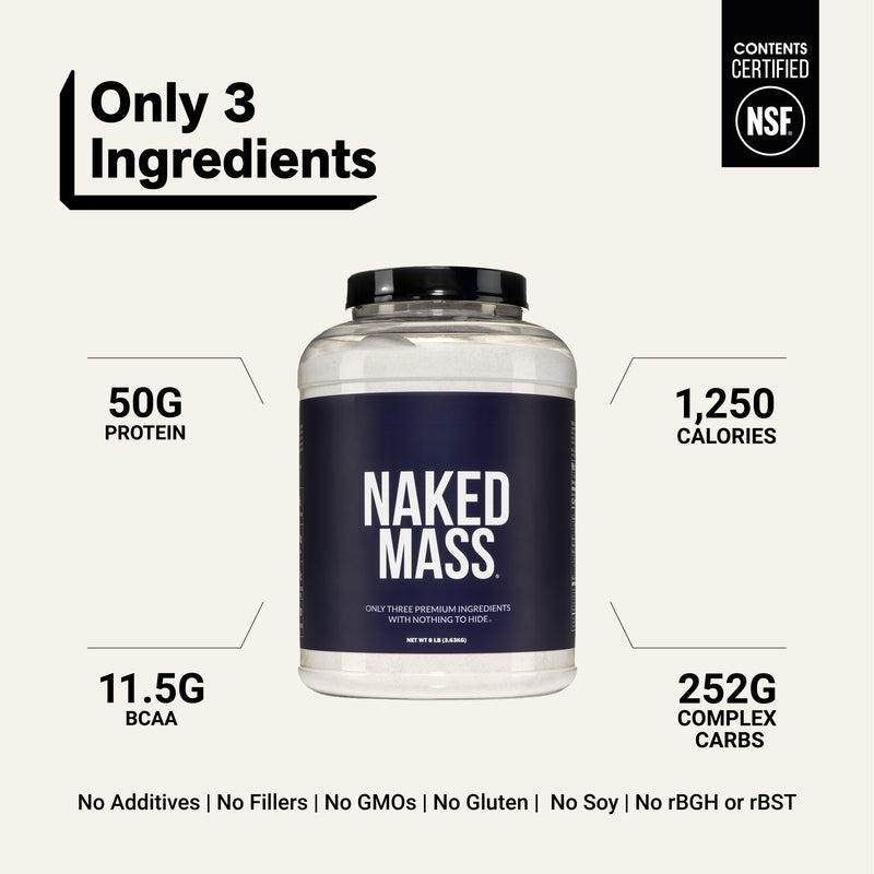 Mass Gainer Protein Supplement - Unflavored