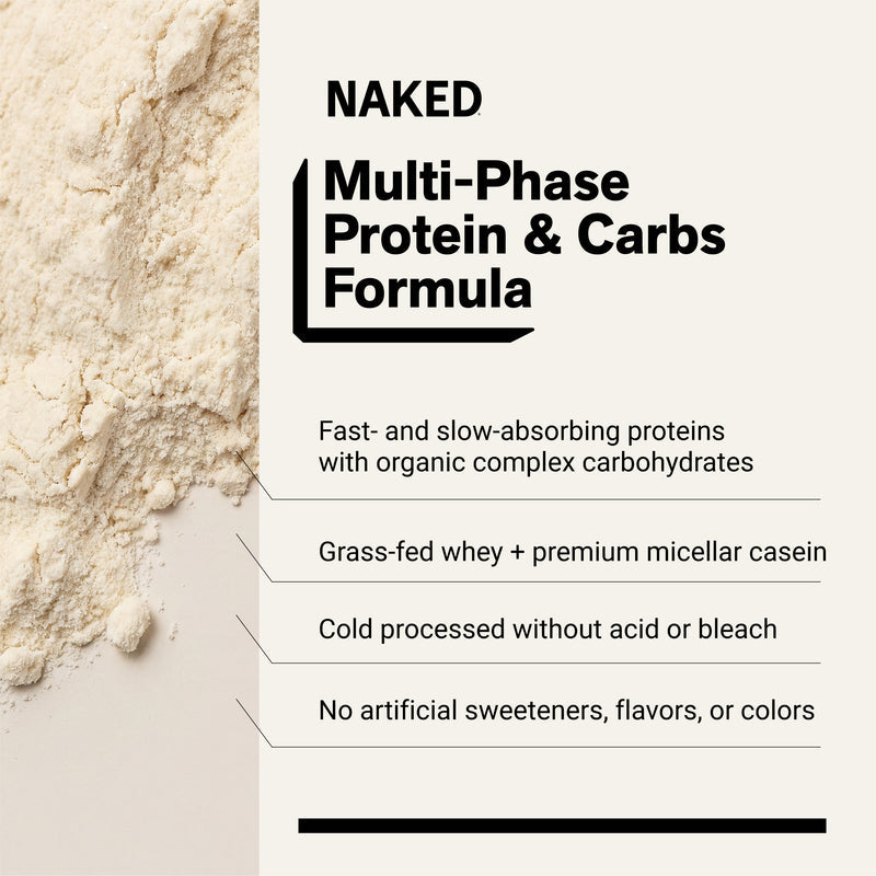Vanilla Mass Gainer Protein Supplement - Vanilla 12LB