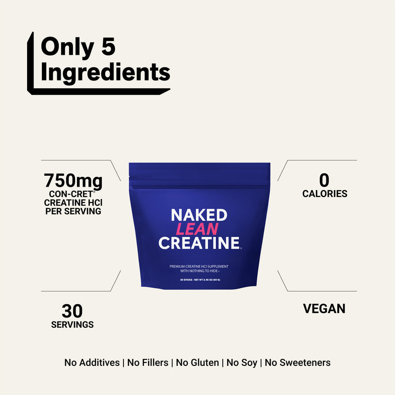 Creatine HCl Travel Packets - Stick Packs