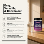 Strawberry Creatine Monohydrate Powder - Strawberry