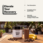 Chocolate Whey Protein Powder 1lb - Chocolate
