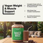 Chocolate Vegan Mass Gainer Supplement - Chocolate (Vegan)