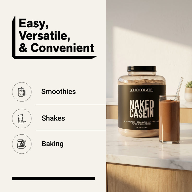 Chocolate Casein Protein Powder - 5LB - Chocolate