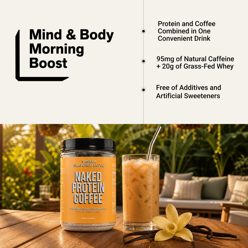 Vanilla Latte Protein Iced Coffee - Vanilla Latte