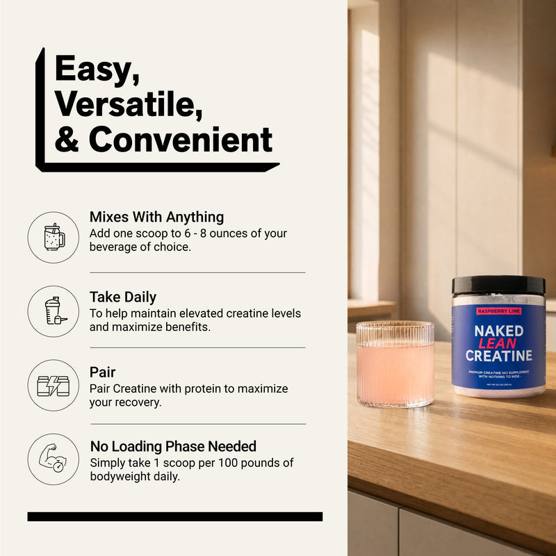Raspberry Lime Creatine HCl Powder - Raspberry Lime