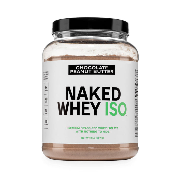 Chocolate Peanut Butter Grass-Fed Whey Isolate Protein Powder - Chocolate Peanut Butter