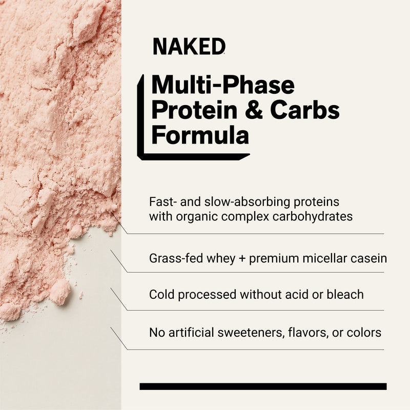 Strawberry Mass Gainer Protein Supplement - Strawberry