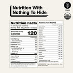 Organic Brown Rice Protein Powder 1lb - Unflavored 1LB