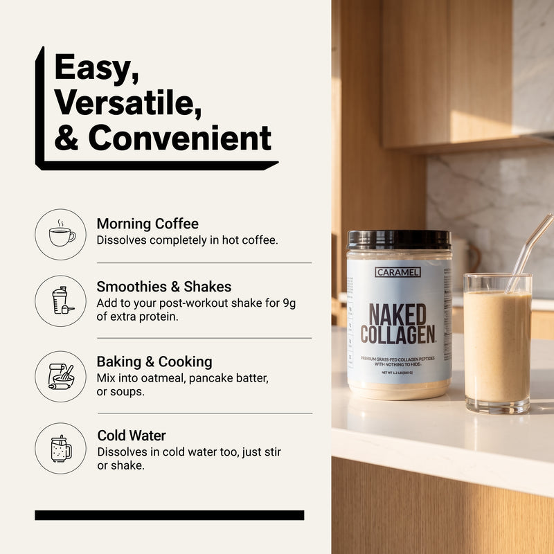 Caramel Collagen Peptides Powder - Caramel Collagen Peptides