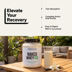 Vanilla Grass-Fed Whey Isolate Protein Powder - Vanilla
