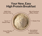 Chocolate Peanut Butter Banana Protein Oats - Chocolate PB Banana