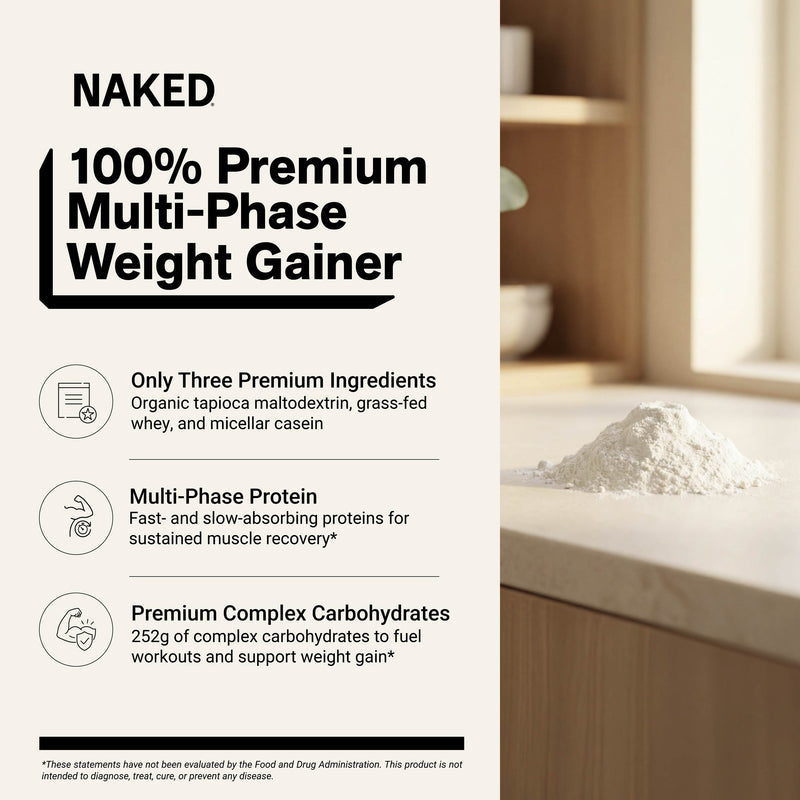 Mass Gainer Protein Supplement - Unflavored