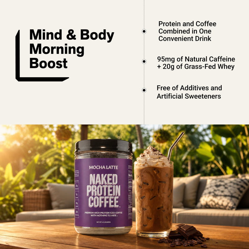 Mocha Latte Protein Iced Coffee - Mocha Latte