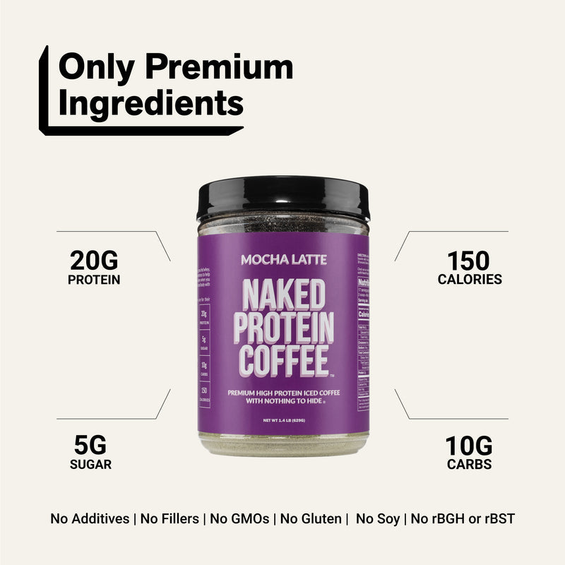 Mocha Latte Protein Iced Coffee - Mocha Latte