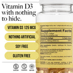 Daily Vitamin D3 Supplement - Vitamin D3