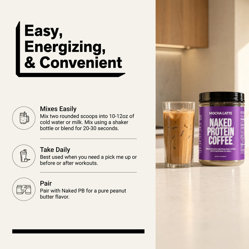 Mocha Latte Protein Iced Coffee - Mocha Latte