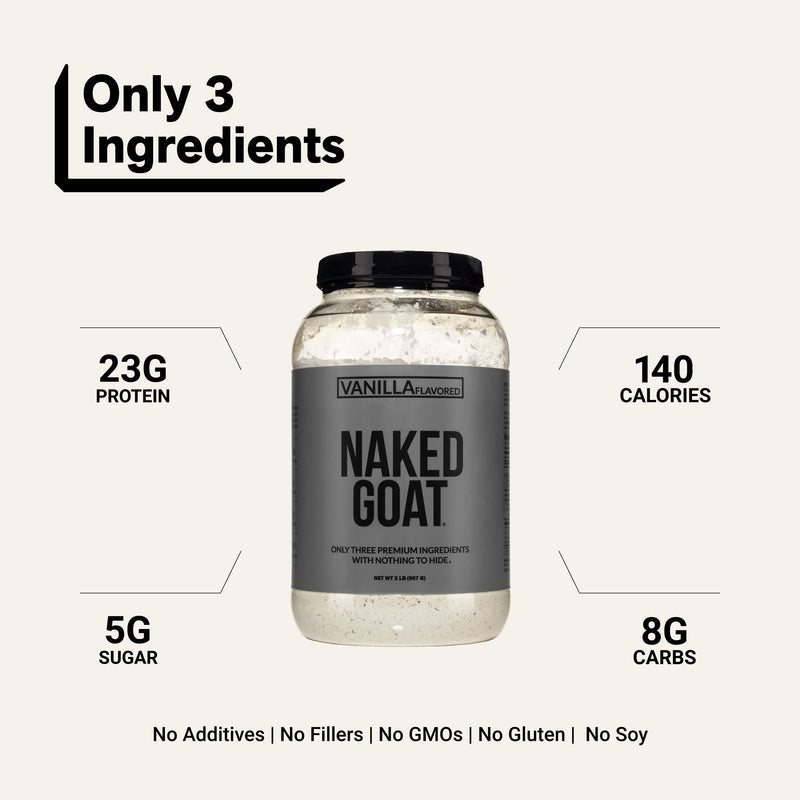 Vanilla Goat Whey Protein Powder - Vanilla