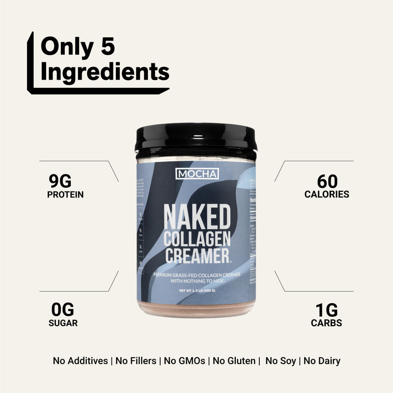 Mocha Coffee Creamer - Mocha Collagen Creamer