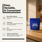 Creatine Travel Packets - Unflavored Sticks