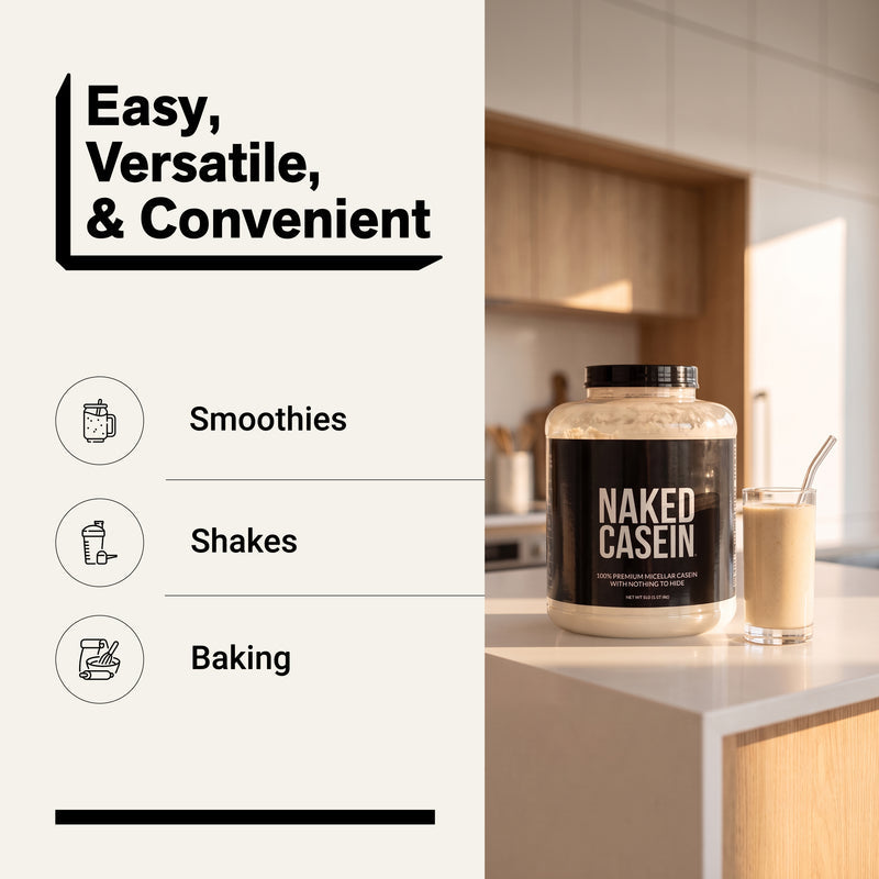 Micellar Casein Protein Powder - Unflavored