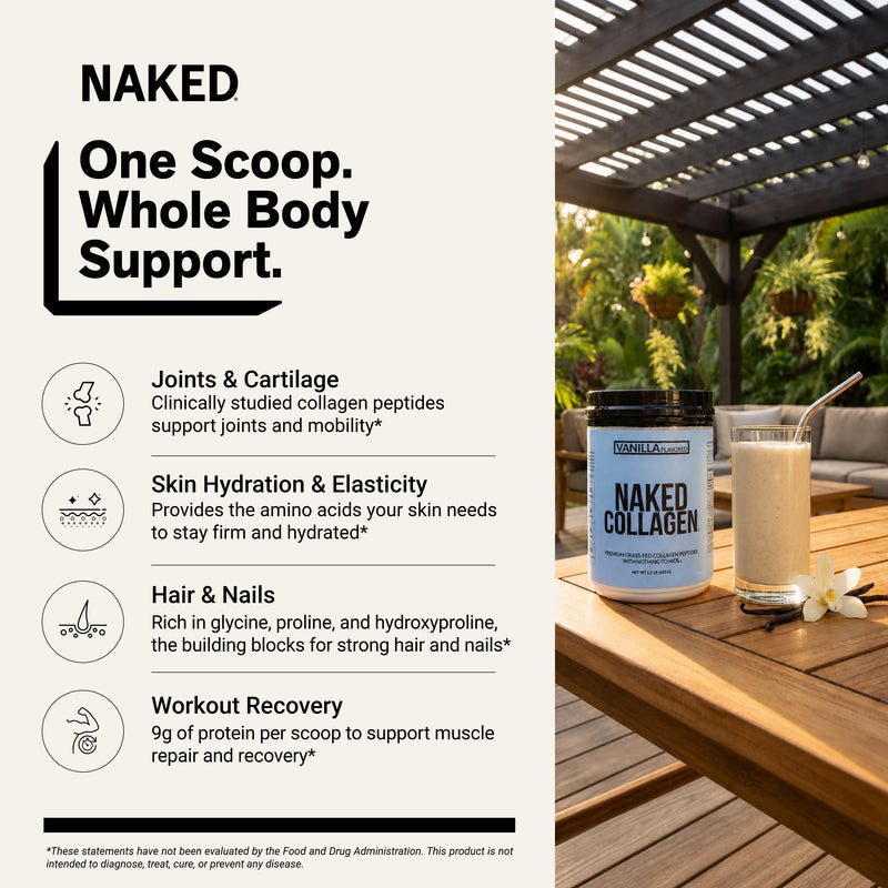 Vanilla Collagen Peptides Powder - Vanilla Collagen Peptides