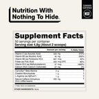 Pre Workout Supplement - Unflavored