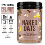 Chocolate Peanut Butter Banana Protein Oats - Chocolate PB Banana