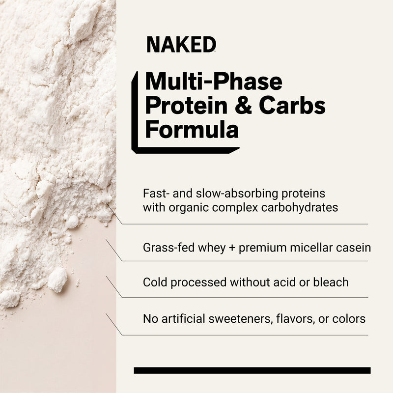Mass Gainer Protein Supplement - Unflavored 12LB