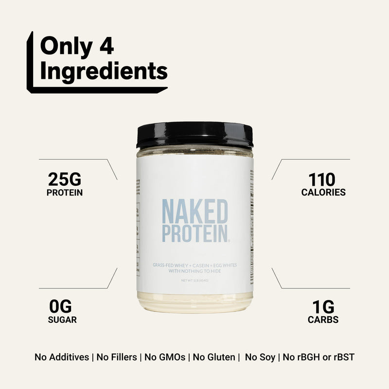 Protein Powder Blend - 1LB Egg Whey & Casein Protein Blend - 1LB