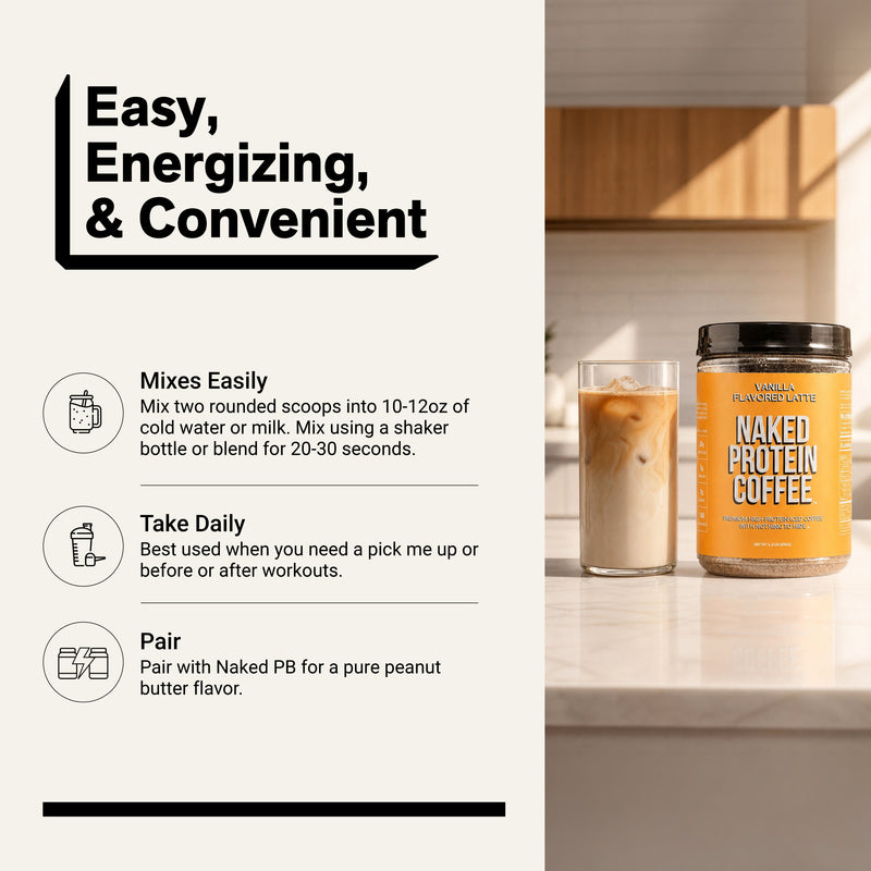 Vanilla Latte Protein Iced Coffee - Vanilla Latte