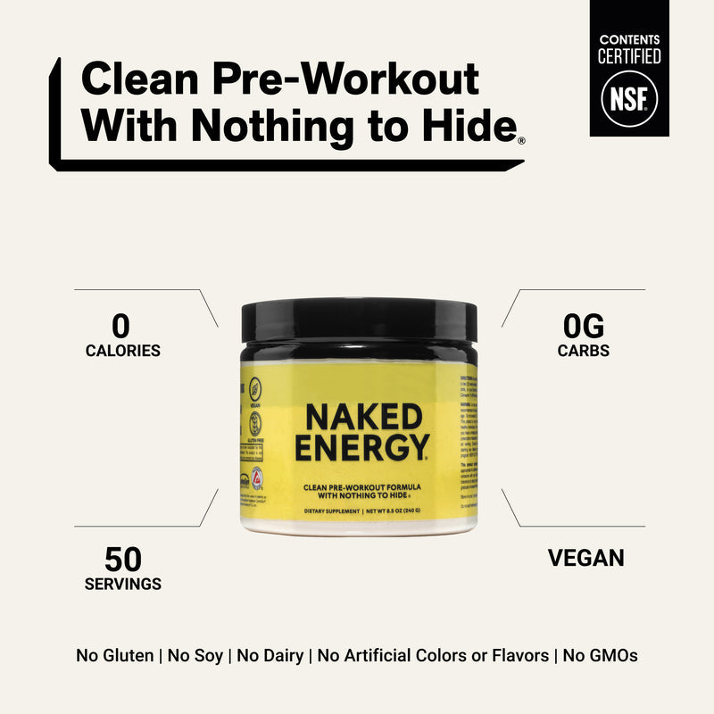 Pre Workout Supplement - Unflavored