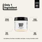 Grass Fed Whey Protein Powder - Unflavored