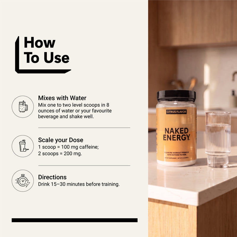 Citrus Pre Workout Supplement - Citrus